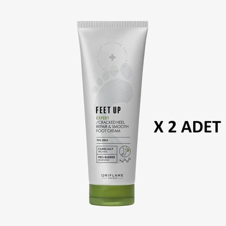 Oriflame Feet Up Advanced Çatlamış Topuklar İçin Onarıcı Krem 75 ml X 2 Adet