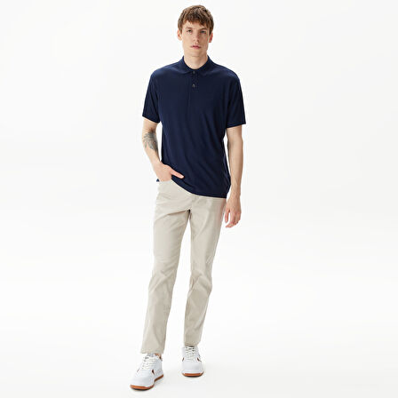 Nautica Erkek Lacivert Classic Fit Kısa Kollu Polo Yaka T-Shirt