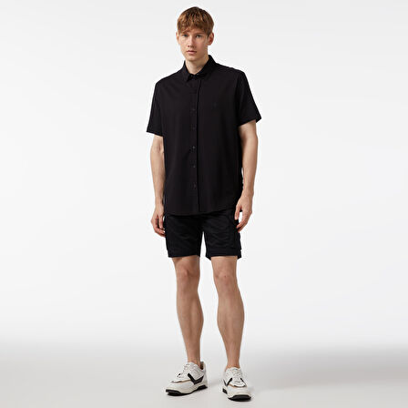 Nautica Erkek Siyah Classic Fit Kısa Kollu Gömlek