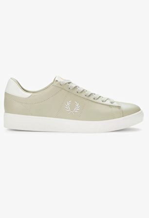 Fred Parry Erkek Beyaz Logo Detaylı Sneaker