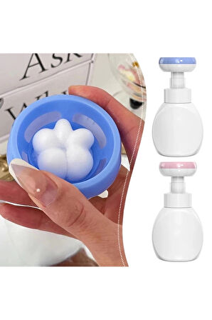 Çiçek Şekilli Köpük Verici Sıvı Sabunluk 300 Ml El Köpük Dağıtıcı 86536845