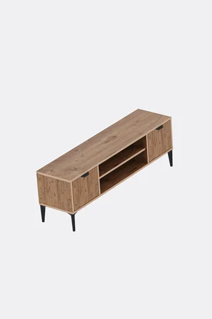 Arden 2 Kapaklı Tv Ünitesi 140 cm Beyaz – Modern Tasarım