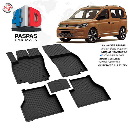 CADDY 2021 2022  ARACA ÖZEL HAVUZLU PASPAS OMSA  4D**D*