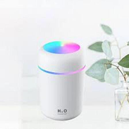 Ozmik H2o Humidifier 300 ml Ulrasonik Hava Nemlendirici Ve Aroma Difüzörü