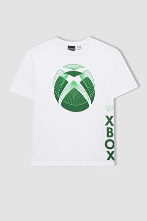 DeFacto Erkek Çocuk Xbox Bisiklet Yaka Kısa Kollu Tişört C0378A824SMWT34
