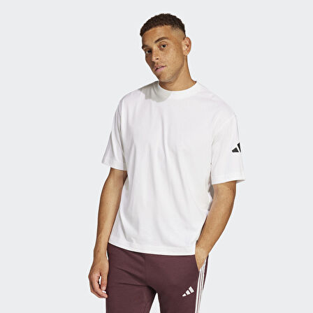 adidas M SJ T Beyaz Erkek Sporcu Tişört JC9296