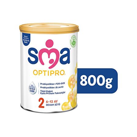 SMA Optipro 2 Probiyotik Devam Sütü 800 gr