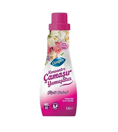 Çiçeğim Konsantre Yumuşatıcı Çiçek Buketi 1500 ml