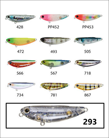 Zipbaits Fakie Dog 50mm WDT Su Üstü 5gr LRF Sahtesi 849