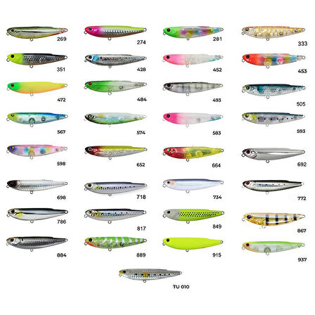 Zipbaits Fakie Dog 70mm WDT Su Üstü 8.2gr Maket Balık 333