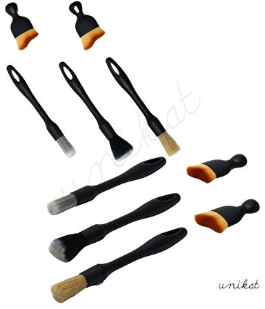 5'li Hassas Araç İç ve Dış Fırçaları Set – Premium 