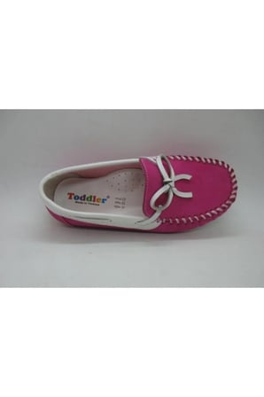 6306 Deri Fuşya Biyeli Ortopedik Destekli Timberland 26-30