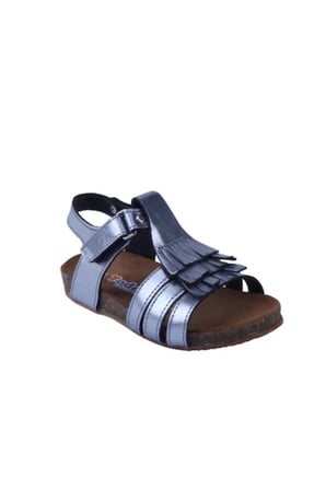 Kız Çocuk  Mantar Taban Sandalet 21-25