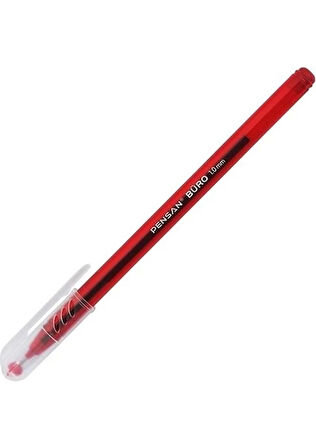 Pensan 2270 Ball Point Pen Büro Tükenmez Kalem Kirmizi 1,0