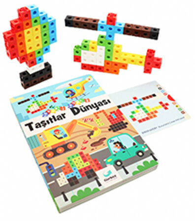 Taşıtlar dünyası legolu - kitaplı set gürbüz