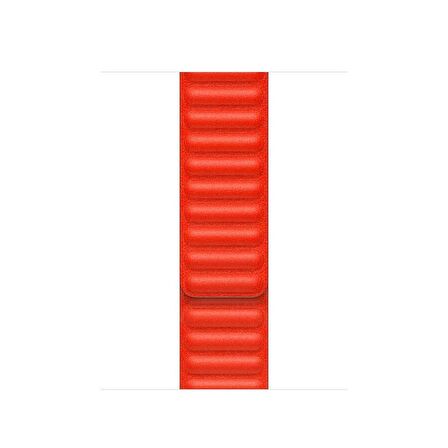 Smcase Apple Watch Series 4 5 38mm Uyumlu Kordon Mıknatıslı Deri Tasarım Ayarlanabilir KRD 34