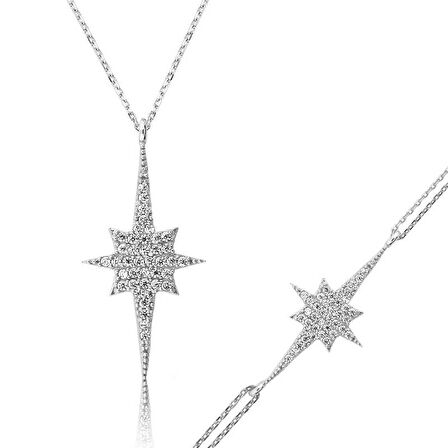 925 Ayar Gümüş Kutup Yıldızı Set ST1160080 (944944)