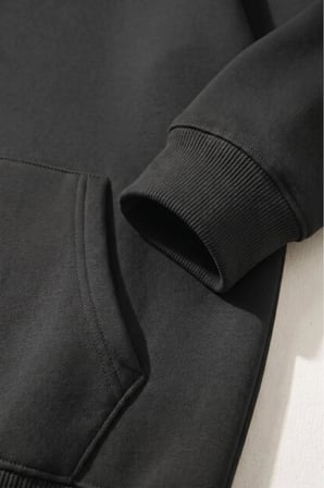 Unisex Yumuşak Dokulu Tassavvuf Baskılı Tasarım Oversize 3 İplik Hoodie Sweatshirt