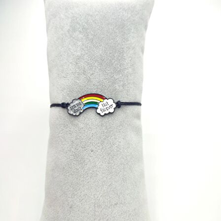 TEDZ COLLECTION Storms Don't Last Forever Pin Bileklik