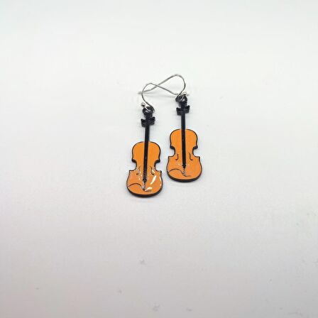 TEDZ COLLECTİON Viyola Pin Küpe