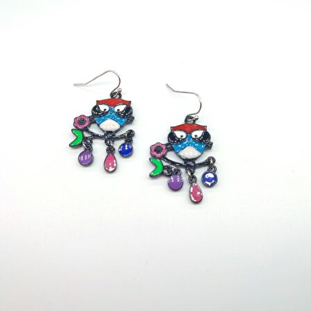 TEDZ COLLECTİON Daldaki Baykuş Pin Küpe