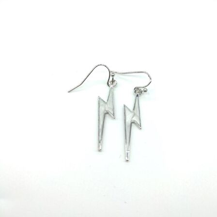 TEDZ COLLECTİON Şimşek Pin Küpe