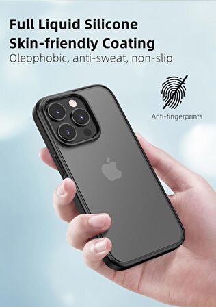 Smcase Apple iPhone 14 Pro Max Kılıf İmpact Alpin Köşe Korumalı