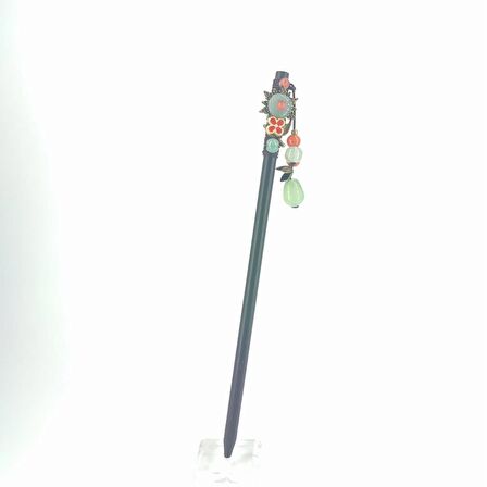 TEDZ COLLECTION Yonca Figürlü Püsküllü Topuz Çubuğu