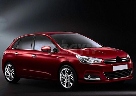 S-Dizayn Citroen C4 HB Krom Kapı Kolu 4 Kapı 2010-2020