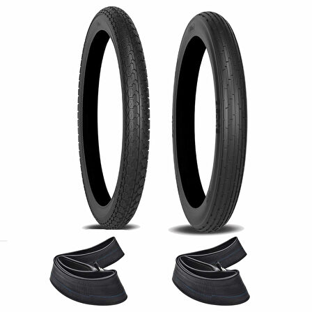 Kuba Ege - Mondial Sfc Ön - Arka İç ve Dış Lastik Seti (2.50-17 ve 2.75-17)