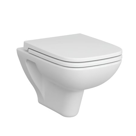 Vitra S20 Kanallı Beyaz Asma Klozet 5505L003-0868, Vitra Gömme Rezervuar Set 768-1851