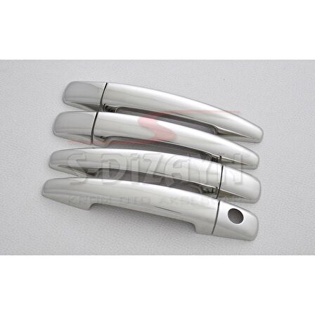 S-Dizayn Citroen Berlingo Krom Kapı Kolu 4 Kapı 2008-2018