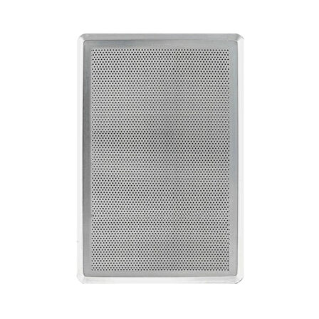 Almetal AL-AÇL.P.325.53.1 Delikli Alüminyum 45° Açılı Tava 2 mm 32,5x53x1 cm