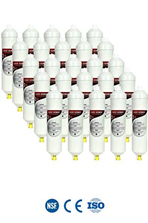 Kapalı Kasa Su Arıtma Cihazı Yeni Seri Inline 5 Aşamalı Toptan 25 Takım Filtre Bakım Seti