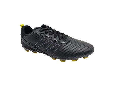 Jump 28524 Erkek Siyah Bağcıklı Krampon Futbol Ayakkabısı