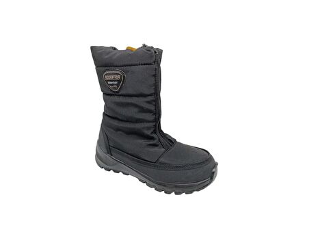 Scooter 7447 Kız Çocuk Kadın Siyah Fermuarlı Su Geçirmez ( Watertight ) Kar Botu