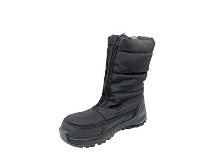 Scooter 7447 Kız Çocuk Kadın Siyah Fermuarlı Su Geçirmez ( Watertight ) Kar Botu