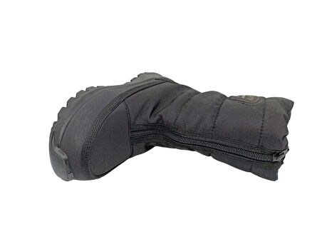 Scooter 7447 Kız Çocuk Kadın Siyah Fermuarlı Su Geçirmez ( Watertight ) Kar Botu