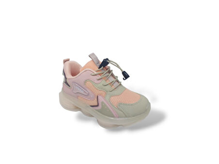 Vicco Mask Kız Çocuk Pudra Pembe Spor Ayakkabı