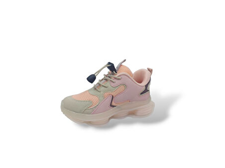 Vicco Mask Kız Çocuk Pudra Pembe Spor Ayakkabı