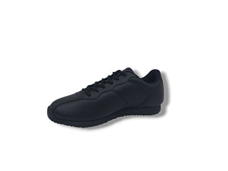 Lescon Neptün Unisex Siyah Bağcıklı Sneaker Ayakkabı
