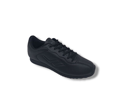 Lescon Neptün Unisex Siyah Bağcıklı Sneaker Ayakkabı