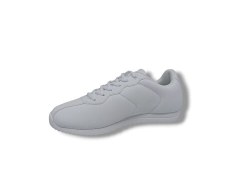 Lescon Neptun Unisex Beyaz Bağcıklı Sneakers Ayakkabı