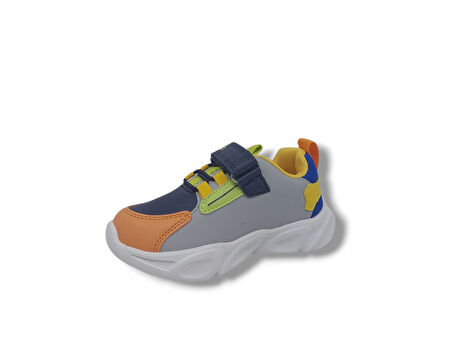 Vicco Lamb Bebe Çocuk Gri Işıklı Spor Ayakkabı