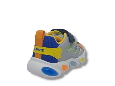 Vicco Lamb Bebe Çocuk Gri Işıklı Spor Ayakkabı