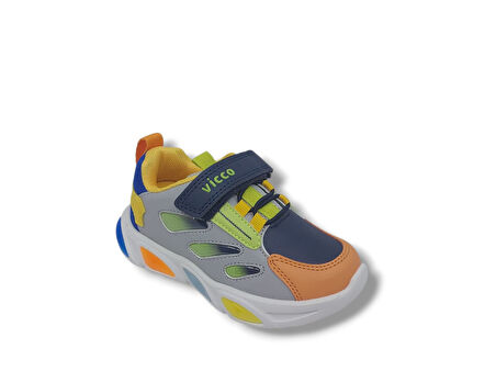 Vicco Lamb Bebe Çocuk Gri Işıklı Spor Ayakkabı