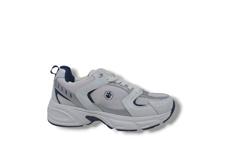 Unisex Beyaz File Yürüyüş Koşu Spor Ayakkabı