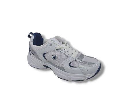 Unisex Beyaz File Yürüyüş Koşu Spor Ayakkabı