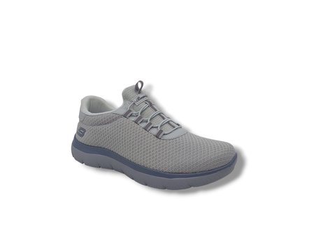 Zerhan 4344 Unisex Gri Çorap Model File Hafif Taban Loafer Spor Ayakkabı