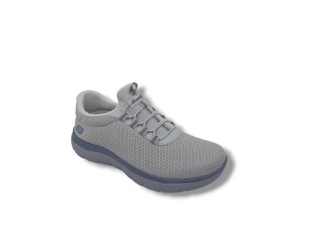 Zerhan 4344 Unisex Gri Çorap Model File Hafif Taban Loafer Spor Ayakkabı